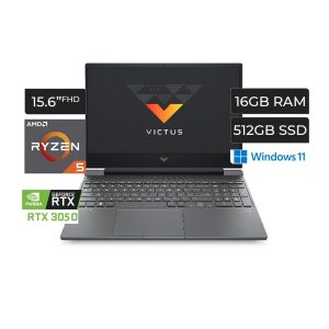 HP VICTUS 15-FB0142LA RYZEN 5-5600H 16GB 512GB 15.6 RTX 3050 4GB  949N1LA#ABM