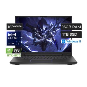 ALIENWARE M16  ULTRA 7 155H 16GB 1TB 16" RTX 4070 8GB AWM16-7025BLK-PUS