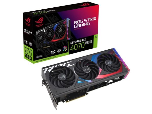 ASUS GEFORCE RTX 4070 SUPER 12GB ROG-STRIX-RTX4070S-O12G-GAMING