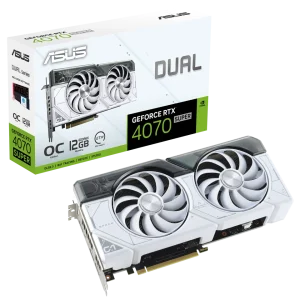 ASUS Dual GeForce RTX 4070 12GB DUAL-RTX4070S-O12G-WHITE