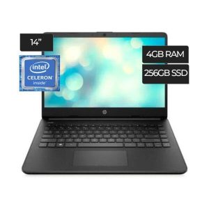 HP 14-DQ0517LA N4120 4GB 256GB  14"HD 14-DQ0517