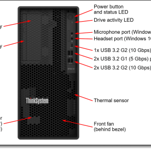 Lenovo ThinkSystem ST50 V2 Xeon E-2324G 16GB 2x 960GB SSD 7D8KA00ALA