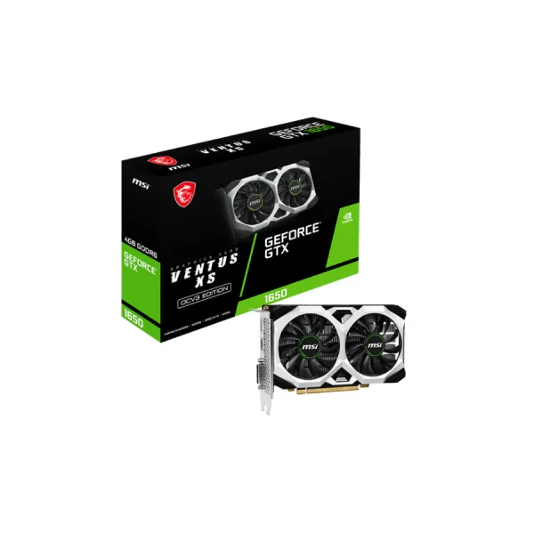 ¡Oferta! MSI GeFORCE GTX 1650 D6 VENTUS XS OC 4GB 912-V812-003