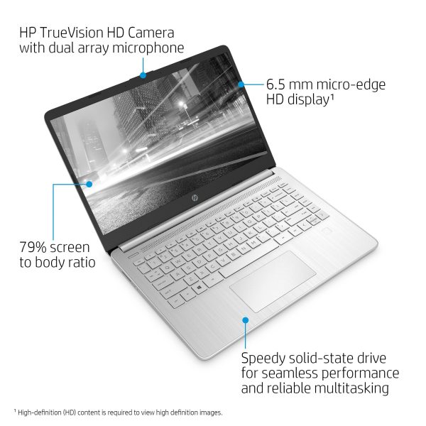 HP 14-DQ1059WM I5-1035G1 8GB 256SSD M.2 14" WIN 10 1A1L1UA - Imagen 2