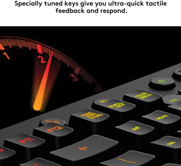 Teclado Logitech G213 Teclado para videojuegos 920-008083 - Imagen 3