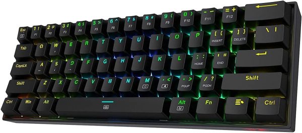 REDRAGON Dragonborn K630W TECLADO ALAMBRICO K630BLA - Imagen 3