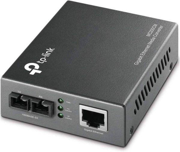 TP-Link Convertidor fibra Gigabit SFP a RJ45 MC200CM