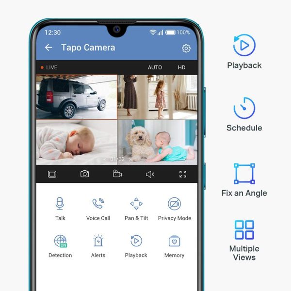 TP-Link Tapo C200 Cámara Wi-Fi Rotatoria de Seguridad C200 - Imagen 7