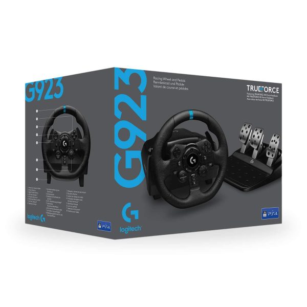 Logitech G 923 Volante de carreras pedales G923 941-000157 - Imagen 2