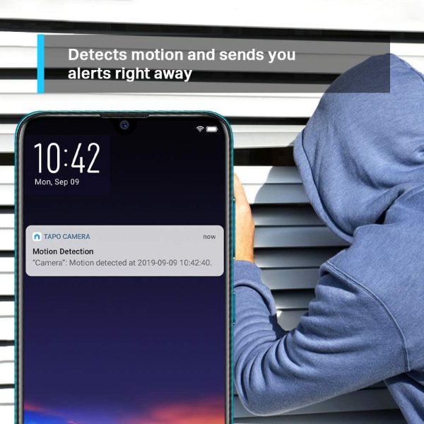 TP-Link Tapo C200 Cámara Wi-Fi Rotatoria de Seguridad C200 - Imagen 4