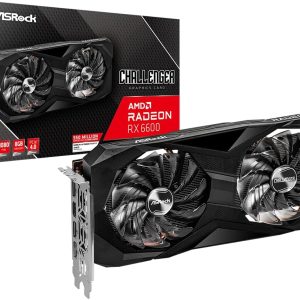 ASROCK RX6600 CHALLENGER D 8GB GDDR6 90-GA2RZZ-00UANL/F