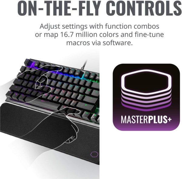 COOLERMASTER CK530 V2/BLUE TECLADO CK-530-GKTR1 - Imagen 3