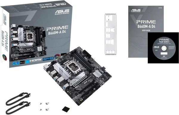 ASUS PRIME LGA1700 12th& 13th GEN B660M-A D4