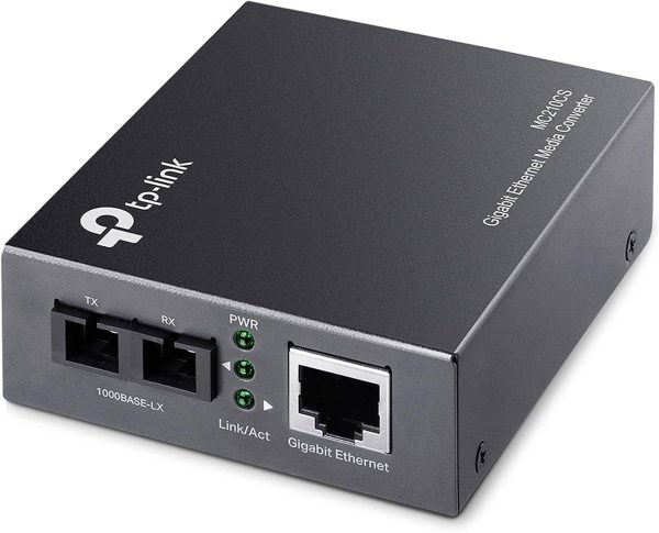 TP-Link Convertidor fibra Gigabit SFP a RJ45 MC210CS