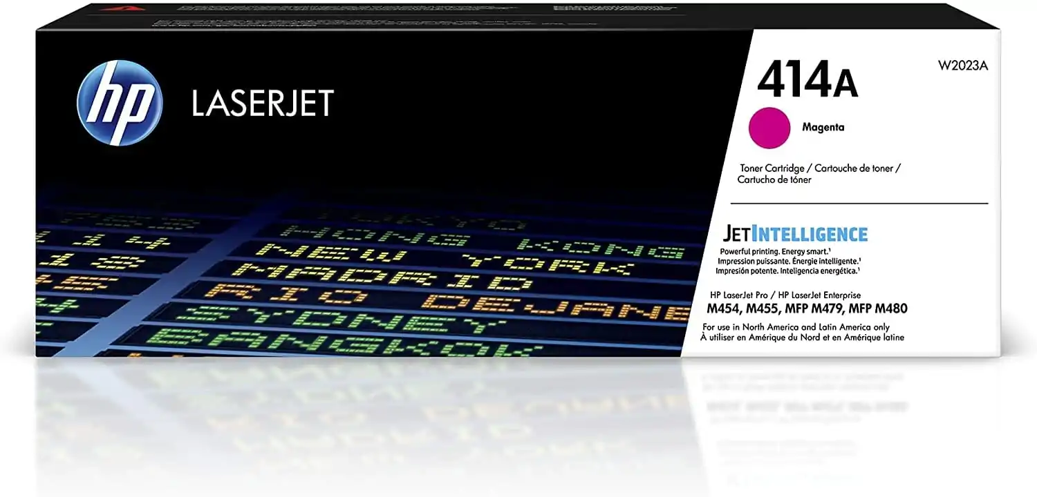 HP 414A Cartucho de tóner Magenta W2023A HP 414A Cartucho de tóner Magenta W2023A
