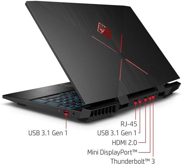 HP OMEN 15.6" Full HD Premium Gaming Laptop i7-8750H 16GB 15-dh1065cl - Imagen 4