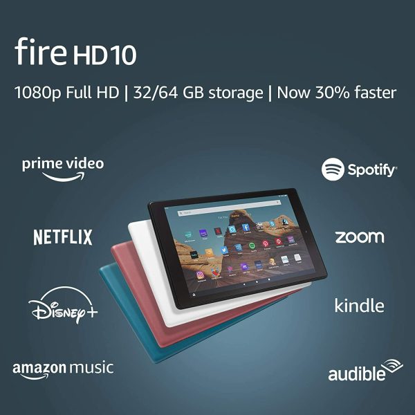 TABLET AMAZON FIRE HD 10 AZUL 2GB RAM 64GB 841667142388
