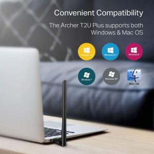 TP-Link Adaptador WiFi USB AC600 Archer T2U PLUS