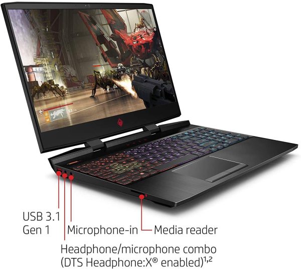 HP OMEN 15.6" Full HD Premium Gaming Laptop i7-8750H 16GB 15-dh1065cl - Imagen 5