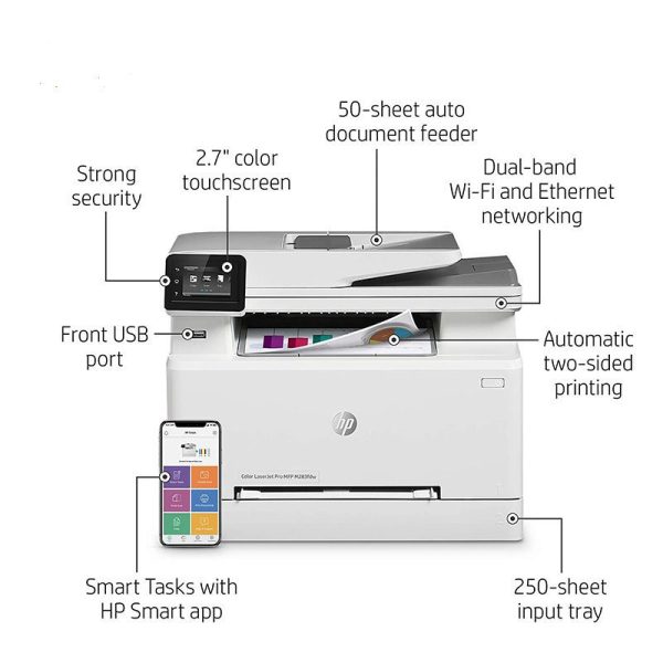 ¡Oferta! HP Laserjet M283fdw Color multifunción Color 7KW75A - Imagen 3