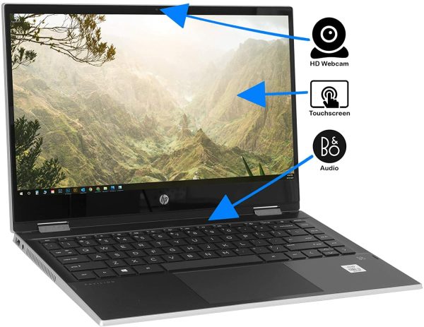 HP Pavilion x360 2 en 1 i3-1115G4 8GB 128GB 1F4W6UA#ABA - Imagen 2