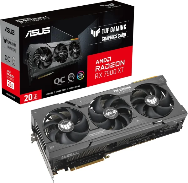 ¡Oferta! ASUS GEFORCE TUF-RX7900 XT OC 20GB GDDR6 90YVOIV1-MOAA00