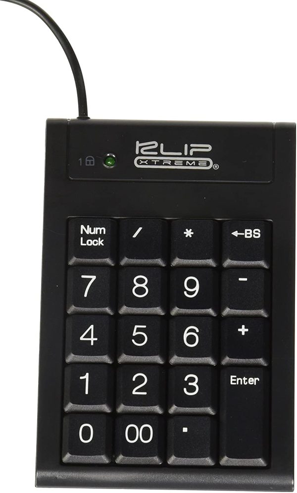 Klip Xtreme ABACUS TECLADO NUMERICO CONEXIÓN USB  KNP-100