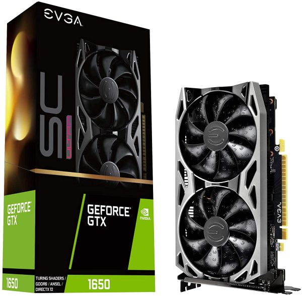 EVGA GeForce GTX 1650 SC Ultra Gaming GDDR6 4GB  04G-P4-1257-KR