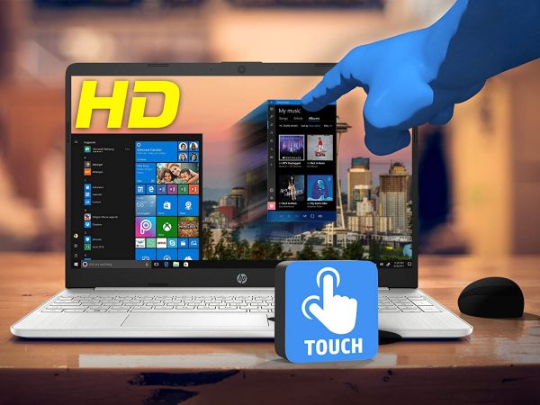 HP 15 TOUCH HD 15.6 AMD Ryzen 7 3700U 12GB 1TB SSD 15-ef0030ca - Imagen 2