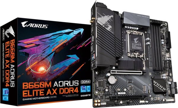 Gigabyte B660m Aorus Elite AX LGA1700 B660M AORUS ELITE A4