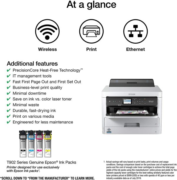 Epson WorkForce Pro WF-C5290 Color Inalámbrico C11CG05301 - Imagen 2