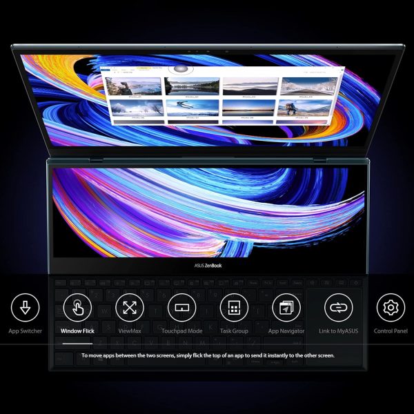 ASUS Portátil ZenBook Pro i9-12900H 32GB 1TB UX582ZW-XB99T - Imagen 3