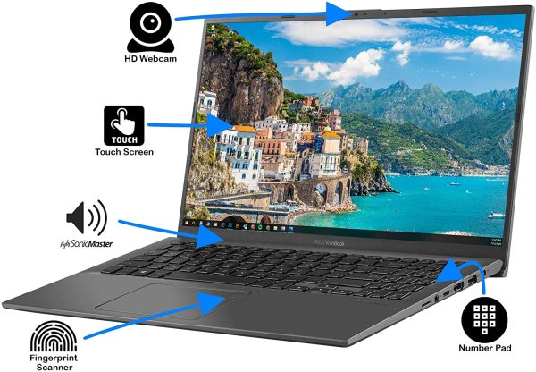 Asus VivoBook 15.6 Ryzen 7 3700U 8GB 256GB SSD R564DA-UH72T