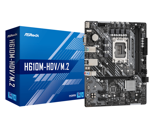 ASROCK H610M-HDV M.2 LGA1700 90-MXBH60-A0UAYZ