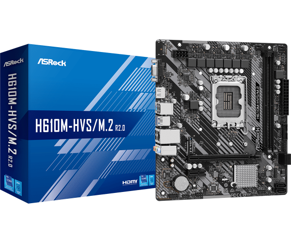 ASROCK H610M-HVS M.2 LGA1700 90-MXBJJ0-A0UAYZ