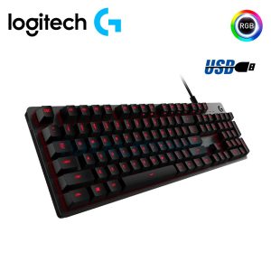 Teclado Gamer Logitech G413 retroiluminado USB Carbon 920-008300