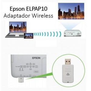 Epson Proyector LAN inalámbrica unidad elpap10  V12H731P02