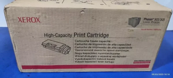¡Oferta! XEROX NEGRO PHASER 3420 3425 10.000 PAGINAS 106R01034