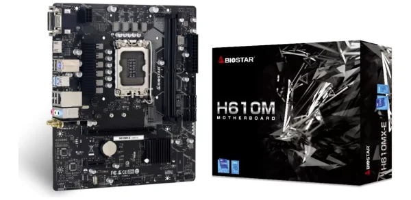 ¡Oferta! BIOSTAR TARJETA MADRE 1700 DDR4 14TH uATX H610MXE
