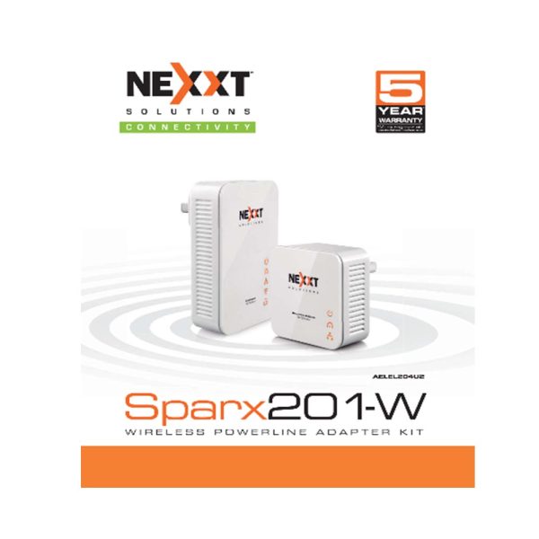 EXTENSOR NEXXT SPARX201‐W  300Mbps INALAMBRICO AELEL204U2