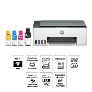 ¡Oferta! HP Smart Tank 580 Impresora Multifuncional 1F3Y2A