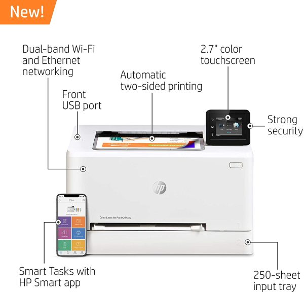 HP LaserJet Pro M255dw laser Wi-Fi Ethernet USB 7KW64A#BGJ