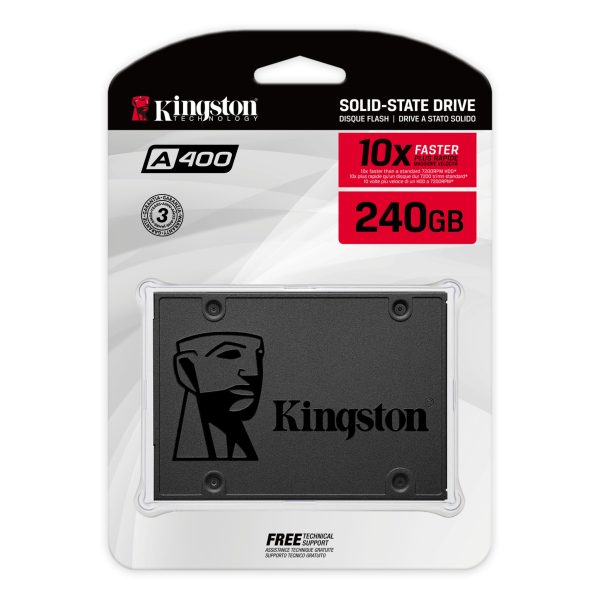 ¡Oferta! Kingston 240GB A400 SSD 2.5" SATA  SA400S37/240G