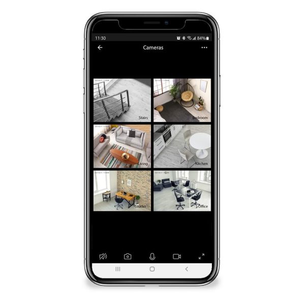 CÁMARA INTELIGENTE WIFI 360° PARA INTERIORES CAM6 CM1406WT - Imagen 4
