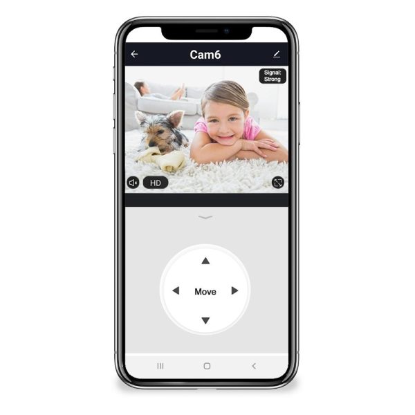 CÁMARA INTELIGENTE WIFI 360° PARA INTERIORES CAM6 CM1406WT - Imagen 2