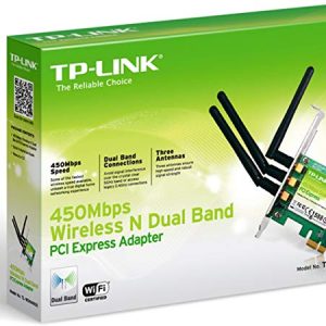 TP-LINK Adaptador Express PCI de Banda Dual N de 450Mbps  TL-WDN4800