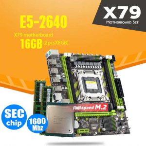 Combo PC Motherboard X79 + Xeon E5 2640 + 16 GB RAM