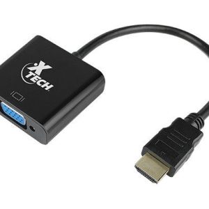 XTECH ADAPTADOR HDMI MACHO A VGA HEMBRA XTC-363