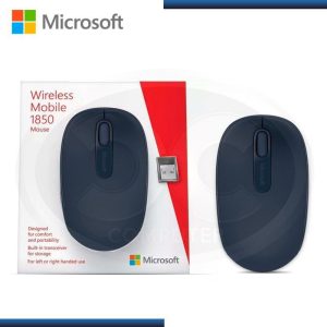 Microsoft 1850 Mouse  inalámbrico Azul U7Z-00011