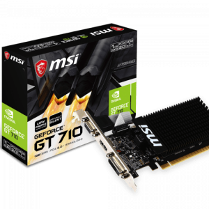 MSI GeForce GT 710 1GB DDR3 PCI Express 2.0 x16 GT7101GD3HLP